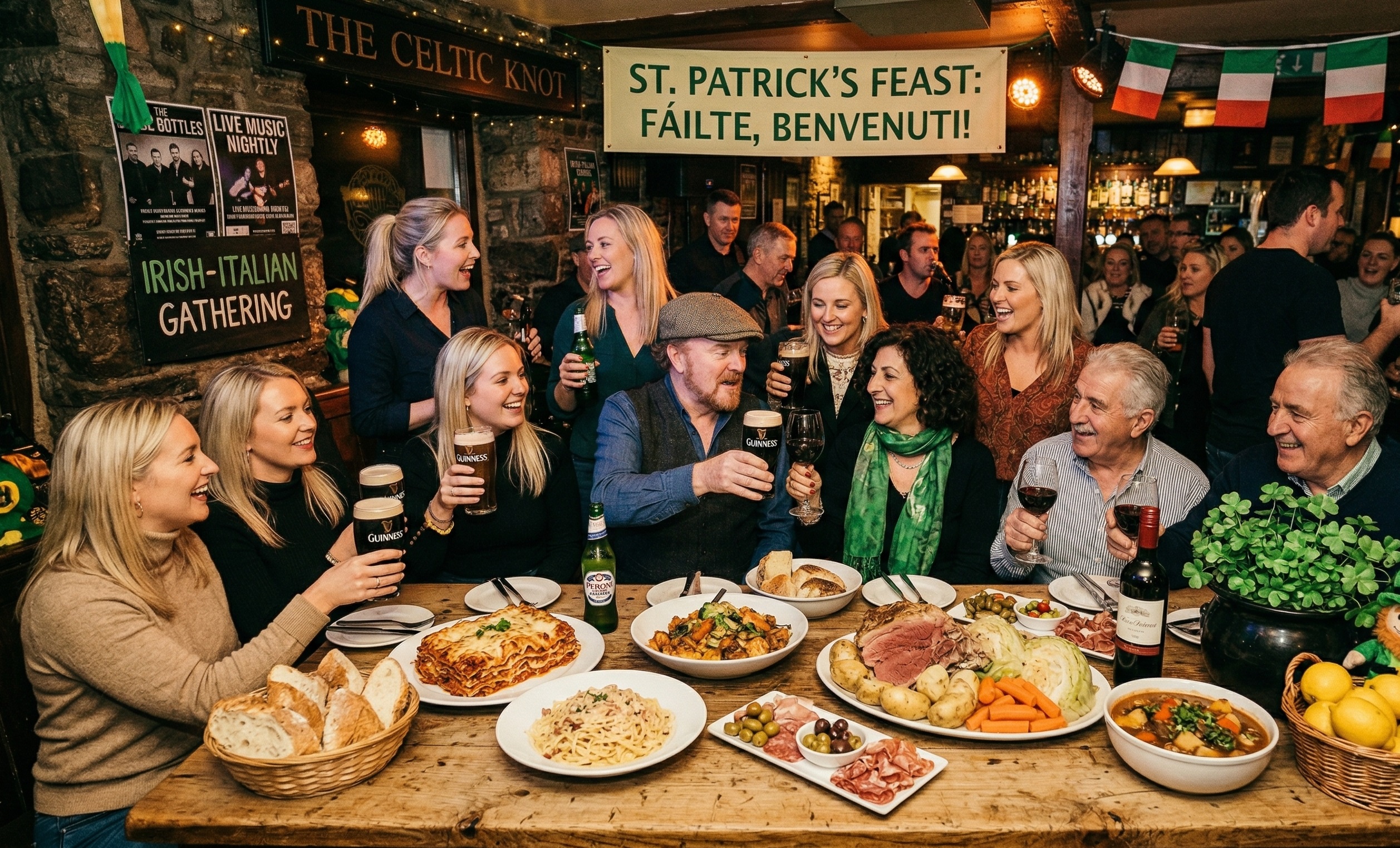 st pats celebration across clans