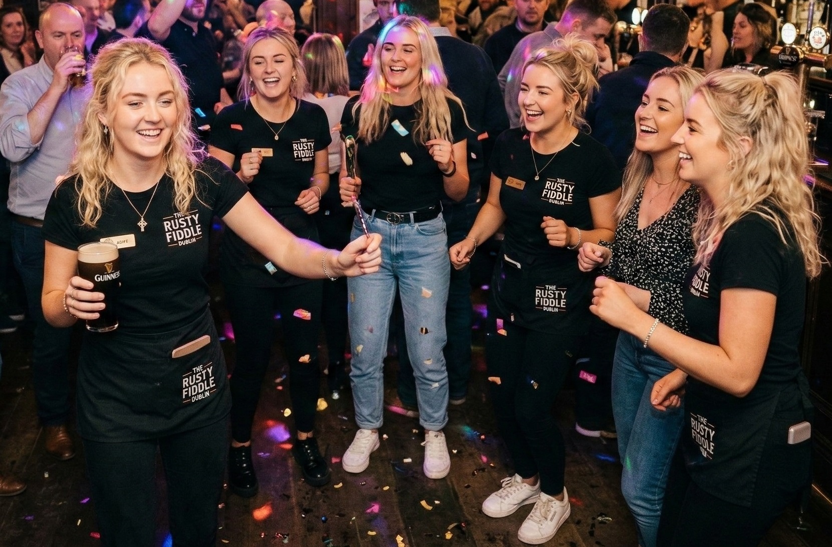 dance party idea with the best Irish spirits around