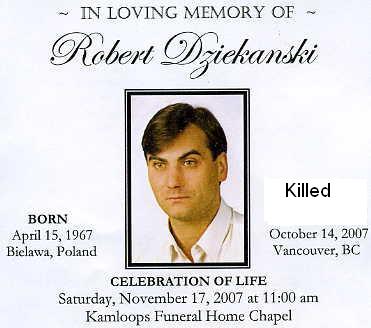 in memorium Sir Robert Dzienskanski